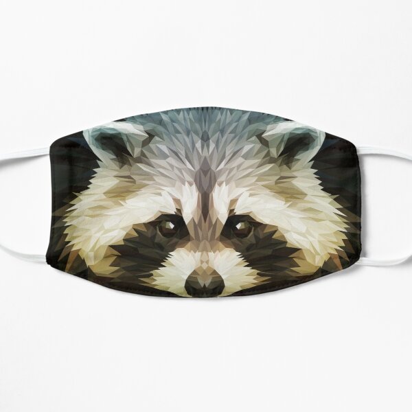 Racoon Low-poly Flat Mask RB1710 product Offical vinland saga Merch