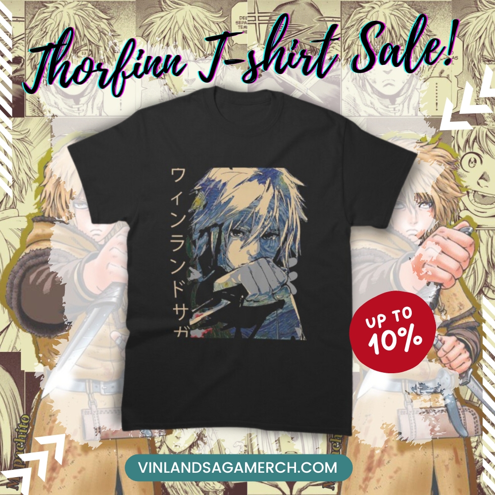 vinland saga thorfinn Essential T-Shirt for Sale by Dulasbria23