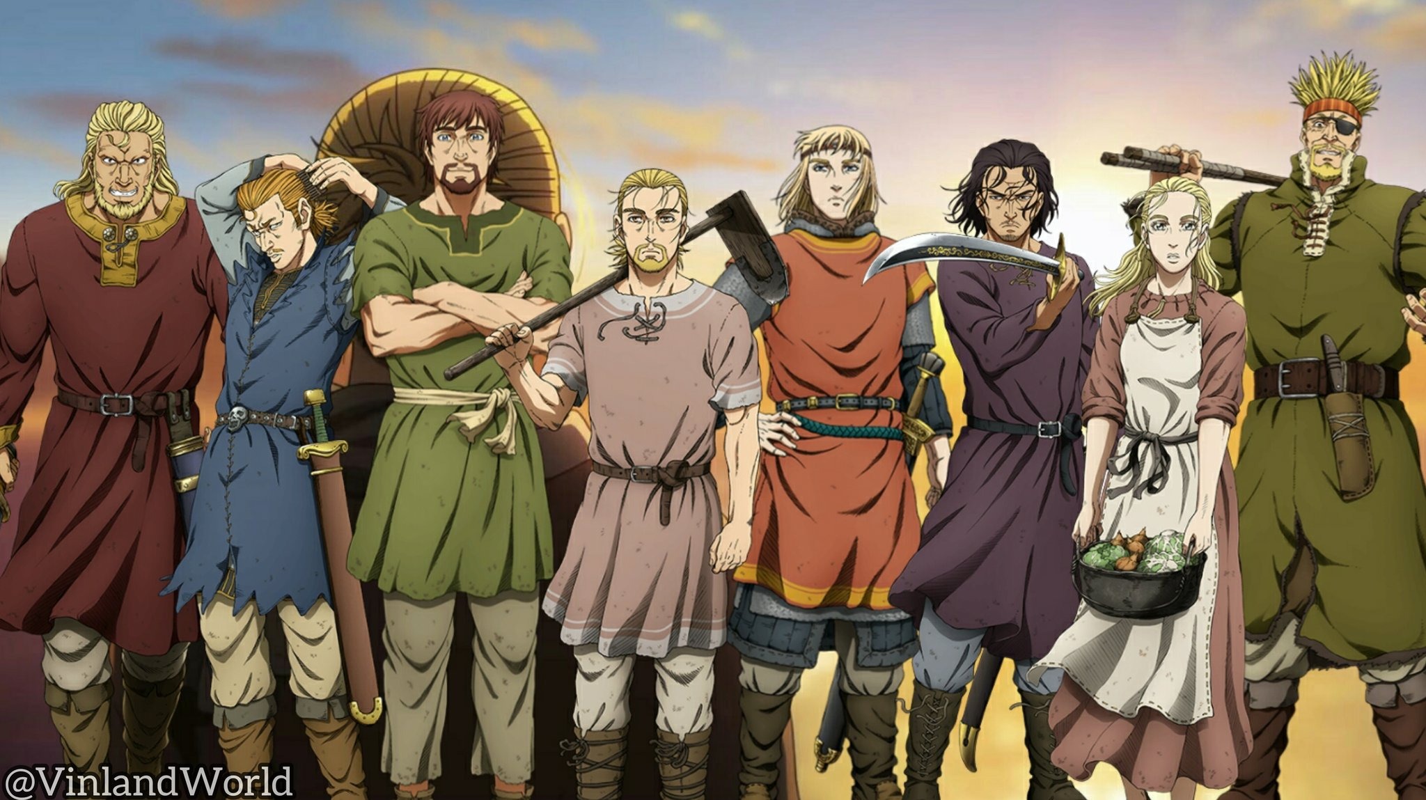 Vikings All Around With VINLAND SAGA TV Anime Teaming Up With The Northman  Film - Crunchyroll News