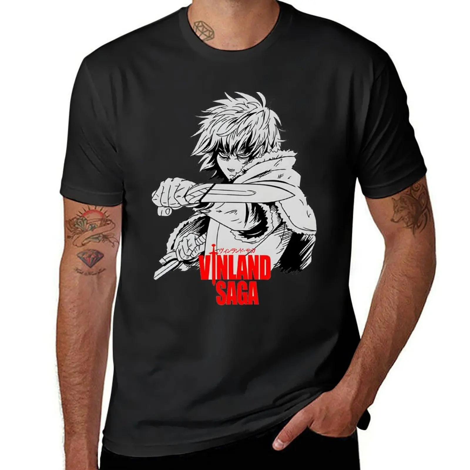 kf S32f3e7ac671946c3a337a5e33b18a969O thorfin son of thors T Shirt anime clothes kawaii clothes summer clothes mens graphic t shirts - Vinland Saga Merch